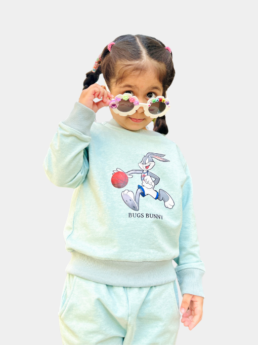 Bunny's Blues Sweatshirt Joggers Set